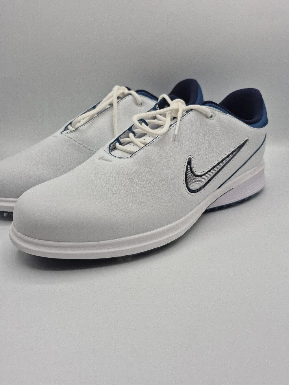 Nike Victory Tour 4 Summit White Blue Golf Shoes FZ4155-103 Men's Size 9.5